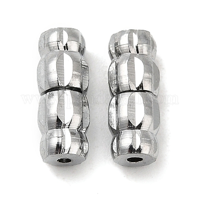 真鍮製ネジ式クラスプ  プラチナ  10x4mm  穴：1mm&nbsp;KK-G187-N-1