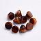 Natural Tiger Eye Cabochons, Cone, 10~11x10~11mm