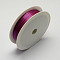 Round Iron Wire, Medium Violet Red, 26 Gauge, 0.4mm, about 39.37 Feet(12m)/roll, 10 rolls/set