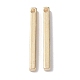 真鍮チャーム  長方形  ライトゴールド  20x2x2mm  穴：1.2mm&nbsp;FIND-E042-07KCG-01-1