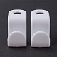 S字型多機能フック  プラスチックハンガーコネクタフック  洋服掛け用  ホワイト  41x19x30mm  穴：9.5mm&nbsp;KY-C004-01E-1
