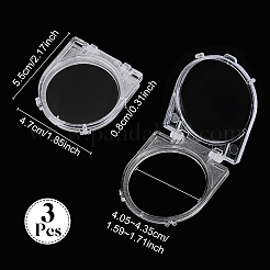 プラスチックストーブ保護ノブカバー  ガス炊飯器スイッチ用  透明  55x47x8mm&nbsp;FIND-WH0152-940