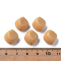 不透明なアクリルビーズ  ナゲット  バリーウッド  15.5x14x11mm  穴：1.8mm  約380個/500g&nbsp;MACR-S373-137-A13