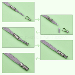 32セット4色の亜鉛合金コードエンド  エンドキャップ  コラム  ミックスカラー  19x7.5mm  内径：5.5mm  8セット/カラー&nbsp;FIND-PH0003-83