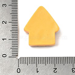 不透明レインカボション  ハウス  ミックスカラー  20~22.5x19~21x6~7mm&nbsp;RESI-L050-04