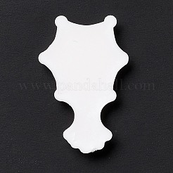 ハロウィーンのテーマ pvc カボション  クモの巣  ブラック  32x20x3mm&nbsp;LS-FIND-E017-20