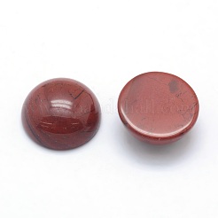 天然石レッドジャスパーカボション  半円  4x2~2.5mm&nbsp;G-P393-R44-4MM
