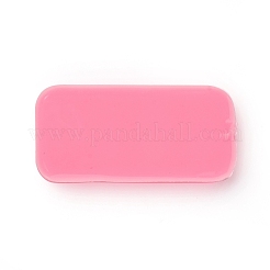 食品グレードのシリコンモールド  フォンダン型  DIYケーキデコレーション用  チョコレート  キャンディ  UVレジン＆エポキシ樹脂ジュエリー作り  赤ちゃんの足  ピンク  81x39x9mm  内径：28x19mm&nbsp;X-DIY-E021-45