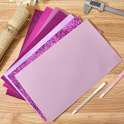 長方形の合成皮革生地7枚  DIYクラフト用品  オールドローズ  330x200x0.5mm&nbsp;FIND-WH20020-24C