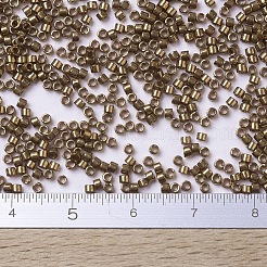 MIYUKIデリカビーズ小  シリンダー  日本製シードビーズ  15/0  （dbs0022l）メタリックライトブロンズ  1.1x1.3mm  穴：0.7mm  約175000個/袋  50 G /袋&nbsp;SEED-X0054-DBS0022L