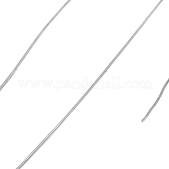 焼き絵の具 鉄線  ラウンド  銀  0.5mm  24ゲージ  約262.47フィート（80m）/ロール&nbsp;MW-NH0001-01A