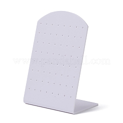 アクリルイヤリングスタンドディスプレイ  L字型  ホワイト  4.65x8x11.1cm&nbsp;EDIS-F005-05A