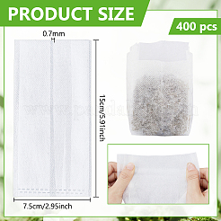 長方形の不織布植栽バッグ100個  植物用品  ホワイト  150x75x0.7mm&nbsp;AJEW-WH0709-382A