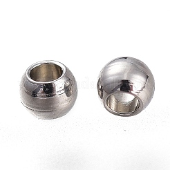 304ステンレススチールスペーサービーズ  ロンデル  ステンレス鋼色  2x1.3mm  穴：1mm&nbsp;A-STAS-G130-23P-2MM