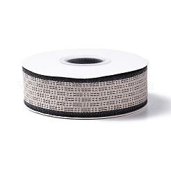 10ヤードのフラットナイロン編みリボン  DIYのジュエリーには  ミスティローズ  1インチ（25mm）&nbsp;OCOR-C004-01D