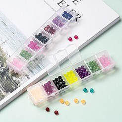 プラスチックビーズ収納ケース  フリップトップビーズ収納  ネイルアートの装飾用のアクセサリー箱  長方形  7のコンパートメント  約3.3センチ幅  15.5センチの長さ  高さ1.8センチ&nbsp;C021Y