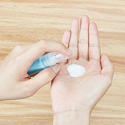 DIY化粧品保管容器キット  携帯用プラスチックトラベルローションボトルとファンネルホッパー付き  ミックスカラー  7.9x2.3cm  容量：10ミリリットル  14個/セット&nbsp;DIY-BC0011-50