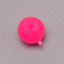Ppフィッシングフォームフロートフィッシングリグフロート  暗い丸いインジケーターの光  釣り道具アクセサリー  ミックスカラー  5mm  穴：1.2mm  約1000個/箱&nbsp;FIND-WH0091-79B
