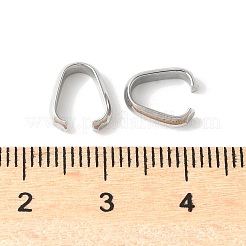 304ステンレススチールクイックリンクコネクター  オーバル  ステンレス鋼色  9x7.5x3mm  内径：5.5mm&nbsp;STAS-K194-36P-08