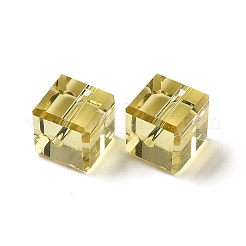 K9ガラス模造オーストリアクリスタルビーズ  多面カット  suqare  ミックスカラー  7.5x7.5mm  穴：1mm&nbsp;GLAA-H024-16C