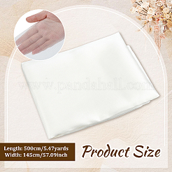 ポリエステル生地  衣類用アクセサリー  ホワイト  1450mm  5m / pc&nbsp;DIY-WH0591-503B