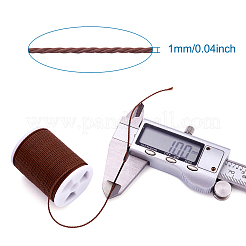 ポリエステルワックスコード  ツイストコード  ミックスカラー  1mm  約11m /ロール  9色  1ロール/カラー  9rolls&nbsp;YC-TA0001-02B