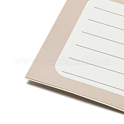 クリスマスの紙のお祝いカード  記念スタンプカード  封筒付き  長方形  鹿  159x100x0.5mm&nbsp;X1-DIY-B080-03