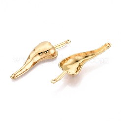 304ステンレススチール製チリペッパービッグペンダント  イオンプレーティング（ip）  18KGP本金メッキ  57x18x7mm  穴：1.6mm&nbsp;STAS-T067-42G