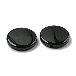 不透明なアクリルビーズ  フラットラウンド  ブラック  24.5x5mm  穴：1.8mm  約595個/500g&nbsp;SACR-L007-014B