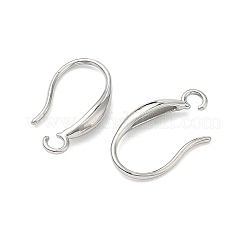 304ステンレススチール製イヤリングワイヤー  長持ちメッキ  プラチナ  19mm  穴：2mm  ピン：1mm&nbsp;STAS-Z178-19P