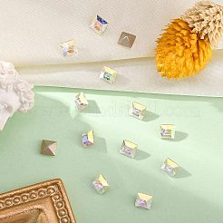 プレシオサ® マキシマ クリスタル ファンシーストーン  チェコクリスタル  435 23 615 四角  デュラフォイル  00030 200 クリスタル アブ  6x6mm&nbsp;X-PRC-FA6-00030-200