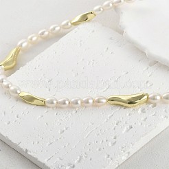 真鍮製スペーサービーズ  カドミウムフリー＆ニッケルフリー＆鉛フリー  ツイスト  14KGP本金メッキ  17x5mm  穴：1.3mm&nbsp;KK-Z084-07G-01