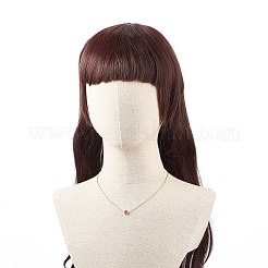5個5色合金エナメル笑顔ペンダントネックレスセット、304ステンレススチールチェーン付き、女性用  ミックスカラー  18.50インチ（47cm）  1pc /カラー&nbsp;NJEW-JN03995