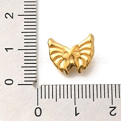 イオンプレーティング（IP）304ステンレスビーズ  バット  18KGP本金メッキ  11x13x5mm  穴：2mm&nbsp;STAS-I321-42G
