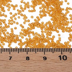 透明チェコガラスシードビーズ15/0個  ラウンド  チョコレート  1.5x1mm  穴：0.5mm  約500 G /袋&nbsp;SEED-N004-004-01