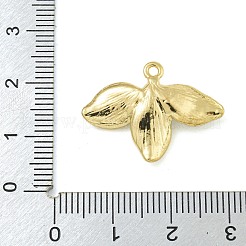 ラックメッキ合金ラインストーンペンダント  スプレーラッカー  鉛フリー＆カドミウムフリー  花  ピンク  18.5x25x4.5mm  穴：1.5mm&nbsp;FIND-M033-03A-02