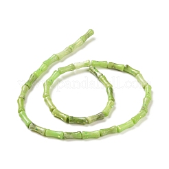 天然ドロマイト & 合成オパール ビーズ 連売り  染め  竹の棒  淡いチソウ  12x5mm  穴：0.5mm  約34個/連  15.94''（40.5センチメートル）&nbsp;G-P475-03G