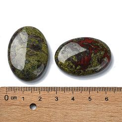 天然のドラゴンの血カボション  オーバル  35x25x7mm&nbsp;G-P519-01A