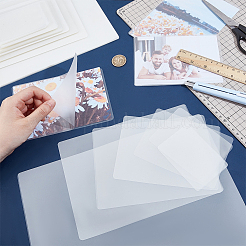 175個 7スタイル ラミネートポーチフィルム 写真保護シート  ホットラミネーター用  透明  95~305x66~319x0.1mm  25個/スタイル&nbsp;AJEW-NB0007-04