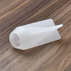 コーンシリコンリング型  レジン型  UVレジン用  エポキシ樹脂工芸品作り  ホワイト  102x42x42.5mm  内径：30mm&nbsp;LS-SIL-V005-03