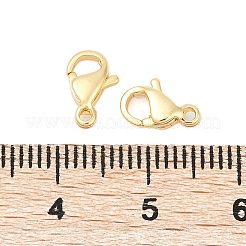 真鍮カニカン  カドミウムフリー＆ニッケルフリー＆鉛フリー  18KGP本金メッキ  9x6x3mm  穴：1.2mm&nbsp;KK-P302-17G