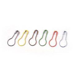 アイアン製ひょうたんピン  編みステッチマーカー  ミックスカラー  22x9.5~10x1.5mm  約50PCS /カラー  1200個/箱&nbsp;IFIN-WH0045-01