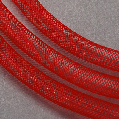 プラスチックネットスレッドコード  レッド  8mm  30ヤード&nbsp;PNT-Q003-8mm-07-1
