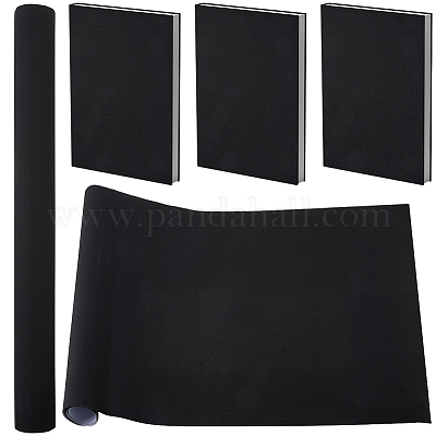ナイロン生地  綴じ布  長方形  ブラック  890x430mm&nbsp;DIY-WH20062-133F-1