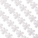 ポリエステルレーストリム  花柄  ホワイト  40mm&nbsp;OCOR-TAC0008-20-1