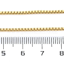1.5mmラックメッキ真鍮ベネチアンチェーンネックレス女性男性用  カドミウムフリー＆鉛フリー  901ステンレススチール留め具  長持ちメッキ  18KGP本金メッキ  21.65インチ（55cm）&nbsp;MAK-L044-30G