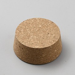 コルクボトルストッパー  ワインアクセサリー  フラットラウンド  淡い茶色  78~88x35mm&nbsp;FIND-WH0139-927-WH
