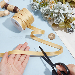 ポリエステルパイピングリボン  衣類用アクセサリー  チャイナドレスの装飾  ライトカーキ  1/2~5/8インチ（14~15mm）  約13.67ヤード（12.5m）/セット&nbsp;OCOR-BC0006-84A-04