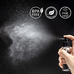 DIYのジュエリー  プラスチックスプレーボトル  ミニ透明プラスチックファネルホッパー  使い捨てプラスチック点眼器2ml  ブラック  112.5mm  容量：50ミリリットル  20個/セット&nbsp;DIY-BC0001-07