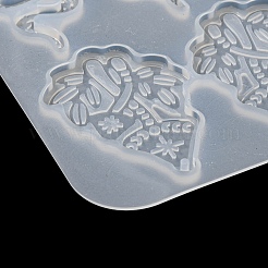シリコンペンダントモールド  レジン型  ヘビ/蝶/キノコ  太陽  110x170x4mm  穴：1.5~3mm  内径：30~48x27~51mm&nbsp;DIY-Q030-02A